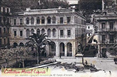 Alger-PlaceBugeaud-CorpsArmee