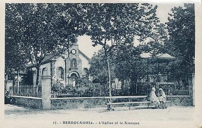 Berrouaghia-Eglise-Kiosque