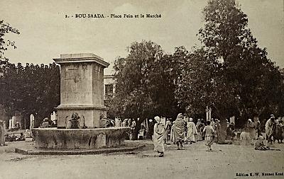 Bou-Saada-PlacePein-Marche