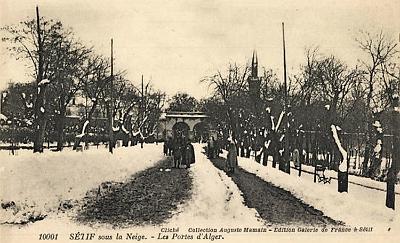 Setif-PorteAlger-Neige