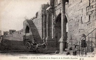 Tebessa-ArcTriompheCaracalla-RempartsByzantins