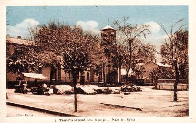 Teniet-El-Haad-PlaceEglise